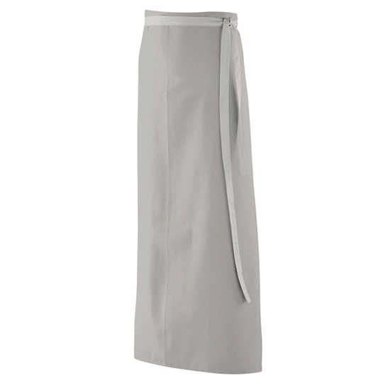 Fartuch Dlugi Poliester Bawelna EX103 - Silver Grey