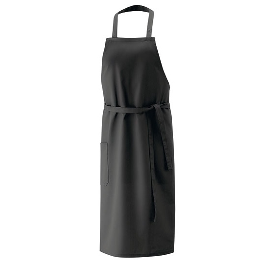 Fartuch Dlugi Poliester Bawelna EX141 - Black