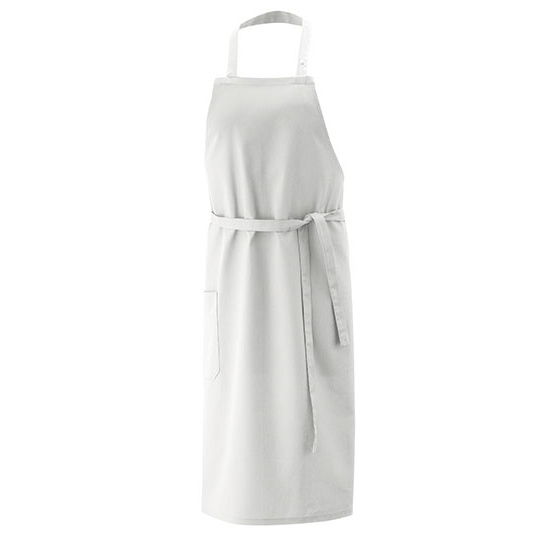 Fartuch Dlugi Poliester Bawelna EX141 - White
