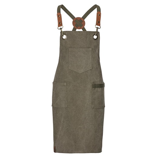 Fartuch Dzieciecy Canvas z Kieszeniami EX287 - Olive