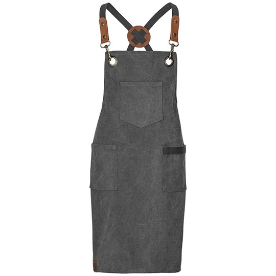 Fartuch Dzieciecy Canvas z Kieszeniami EX287 - Graphite
