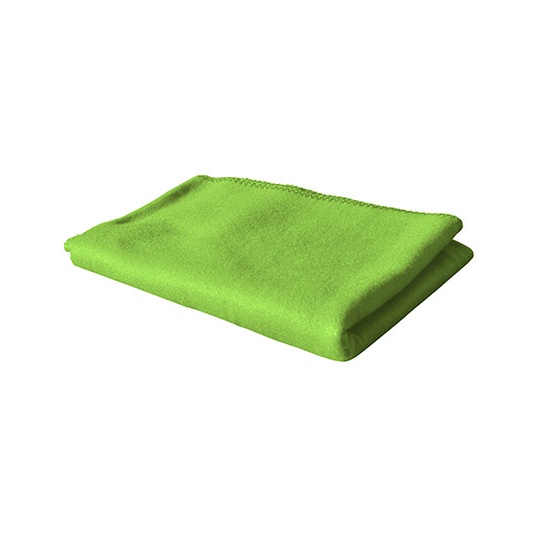 Koc Polarowy Szybkoschnacy EX855 - Lemon Green