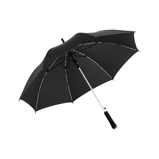 Parasol Automatyczny Wiatroodporny Recykling FA1084 - Black & White