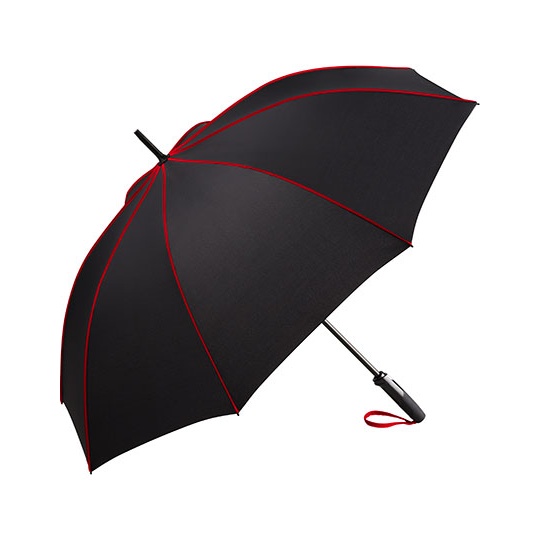 Parasol Sredni Automatyczny Wiatroodporny FA4399 - Black & Red
