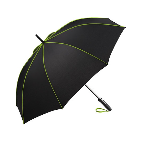 Parasol Średni Automatyczny Wiatroodporny FA4399 - Black & Lime