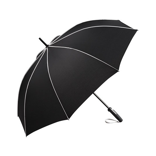 Parasol Średni Automatyczny Wiatroodporny FA4399 - Black & Light Grey