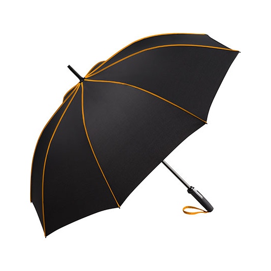 Parasol Średni Automatyczny Wiatroodporny FA4399 - Black & Orange