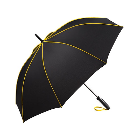 Parasol Średni Automatyczny Wiatroodporny FA4399 - Black & Yellow