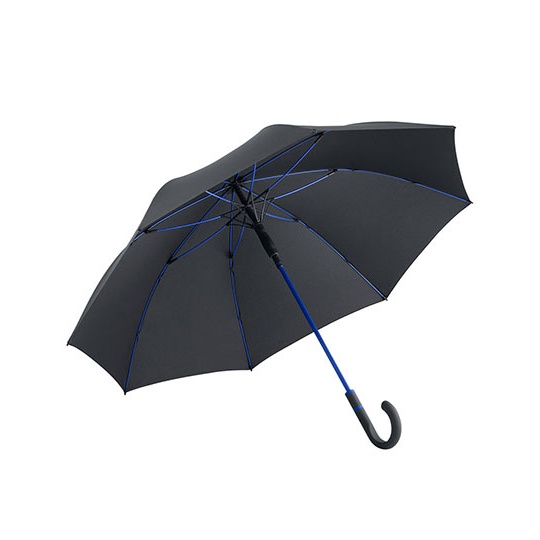 Parasol Automatyczny Odporny na Wiatr FA4784 - Black & Euro Blue