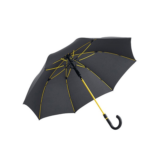Parasol Automatyczny Odporny na Wiatr FA4784 - Black & Yellow