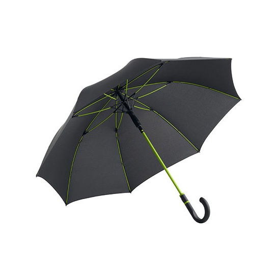 Parasol Automatyczny Odporny na Wiatr FA4784 - Black & Lime