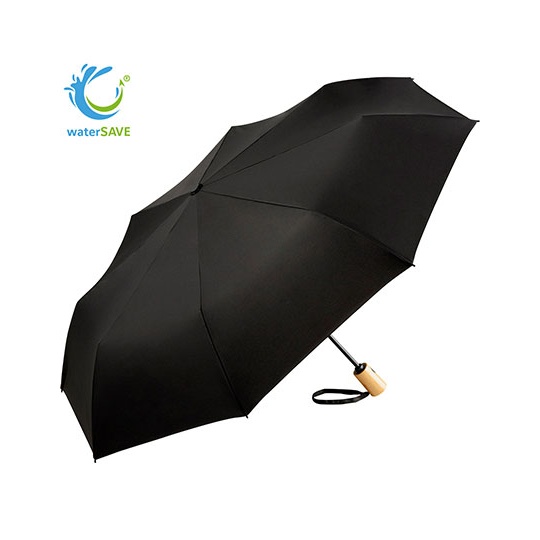 Parasol automatyczny z bambusowa raczka FA5429WS - Black