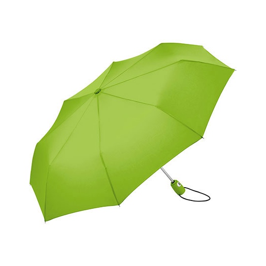 Parasol skladany automatyczny kompaktowy FA5460WS - Lime