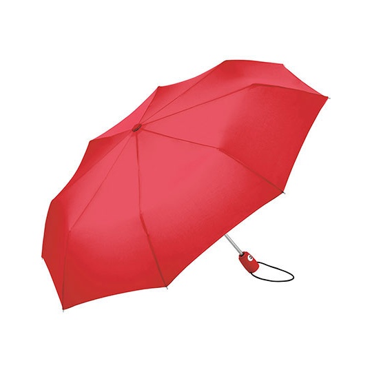 Parasol skladany automatyczny kompaktowy FA5460WS - Red