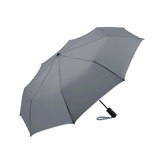 Parasol Kieszonkowy Automatyczny Odporny na Wiatr FA5547 - Grey
