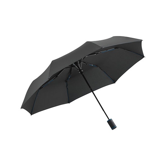 Parasol Kieszonkowy Automatyczny Odporny na Wiatr FA5584 - Black & Navy Blue