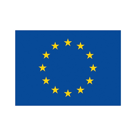 Flaga Europejska z metalowymi oczkami FLAGEUR - Europa