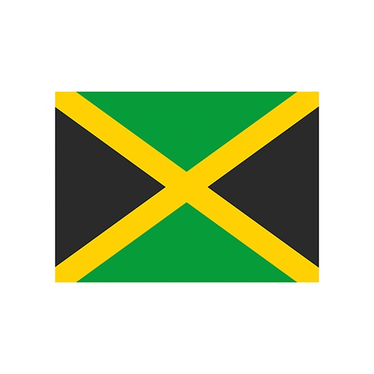 Flaga Jamajka FLAGJN - Jamaica