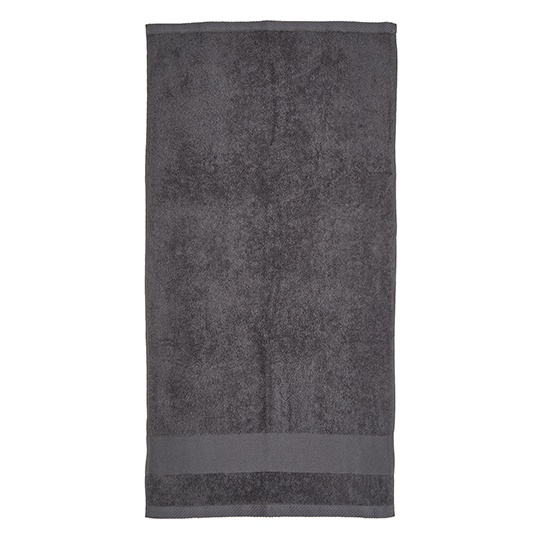 Ręcznik Kąpielowy Bawełniany Organiczny FT100BN - Dark Grey