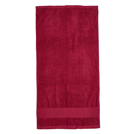 Recznik Kapielowy Bawelniany Organiczny FT100BN - Burgundy