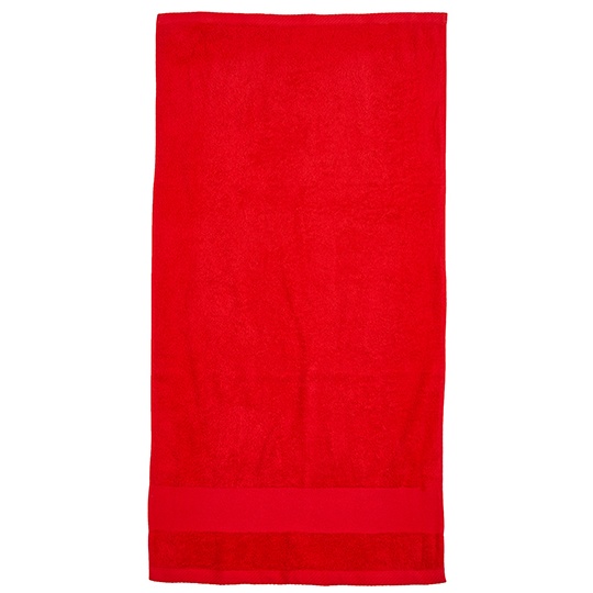 Recznik Kapielowy Bawelniany Organiczny FT100BN - Red