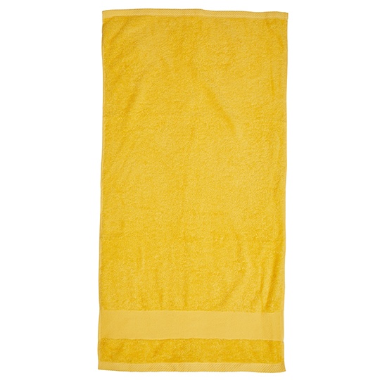 Ręcznik Kapielowy Bawełniany Organiczny FT100DN - Sunflower Yellow
