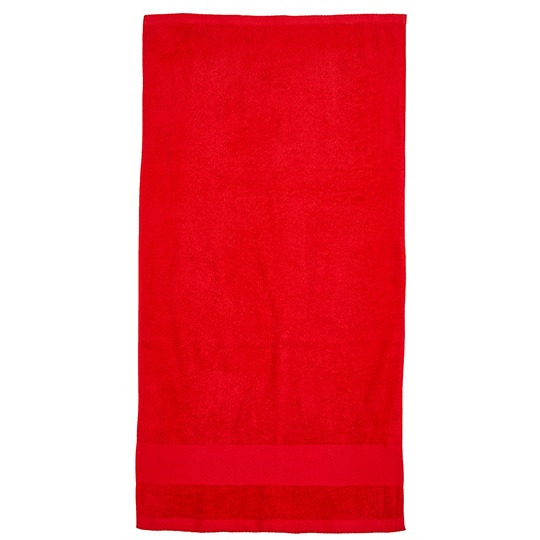 Recznik Kapielowy Bawelniany Organiczny FT100DN - Red