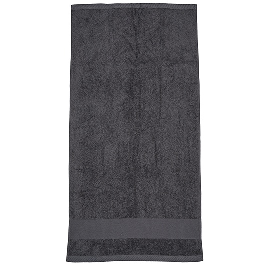 Recznik do rak Bawelna Organiczna Fairtrade FT100HN - Dark Grey