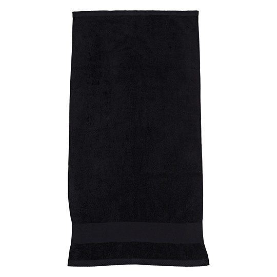 Ręcznik do rąk Bawełna Organiczna Fairtrade FT100HN - Black