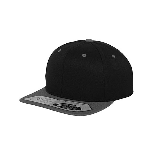 Czapka Snapback Wełniana Flexfit FX110 - Black & Grey