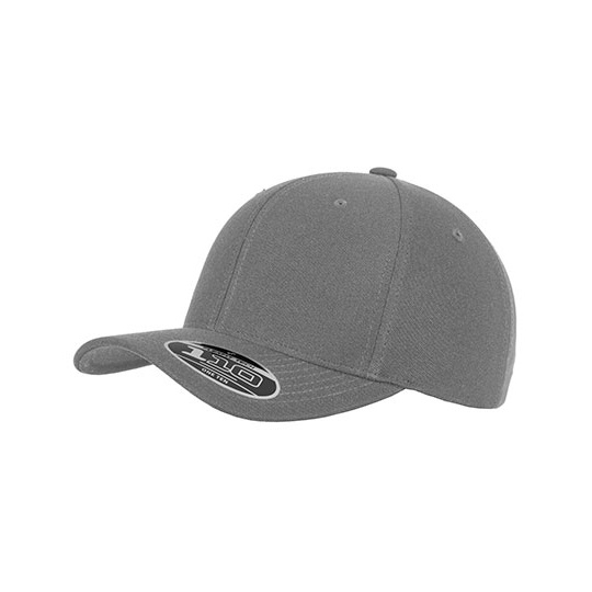 Czapka Flexfit Mini Pique Poliestrowa Odprowadzajaca Wilgoc FX110P - Silver