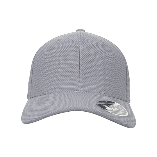Czapka Z Daszkiem Diamentowy Wzor Flexfit FX110VH - Grey