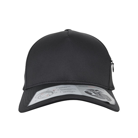 Czapka z daszkiem z bocznym zamkiem FX110ZP - Black