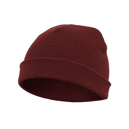 Gruba czapka beanie FX1500KC - Maroon