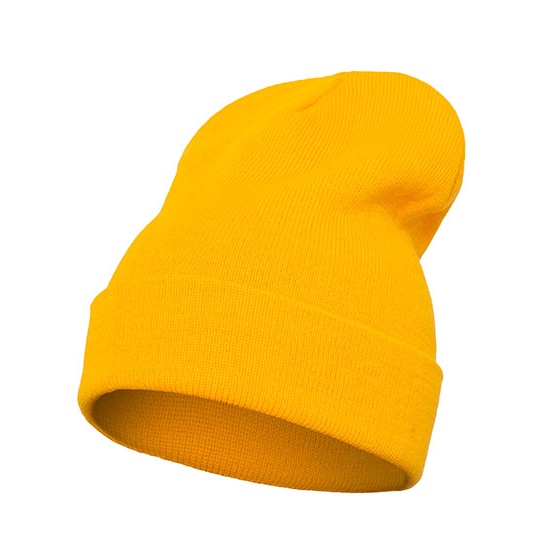 Czapka Dluga Dzianinowa Akrylowa FX1501KC - Gold