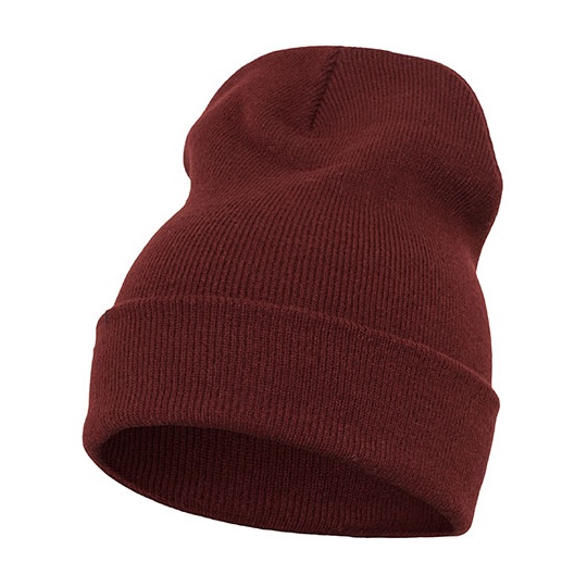 Czapka Dluga Dzianinowa Akrylowa FX1501KC - Maroon