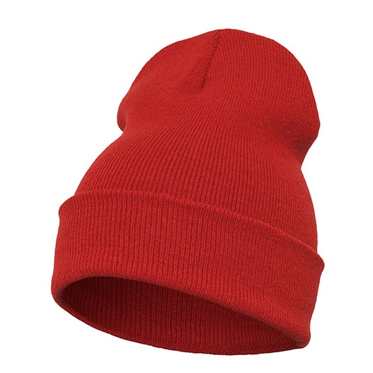 Czapka Dluga Dzianinowa Akrylowa FX1501KC - Red