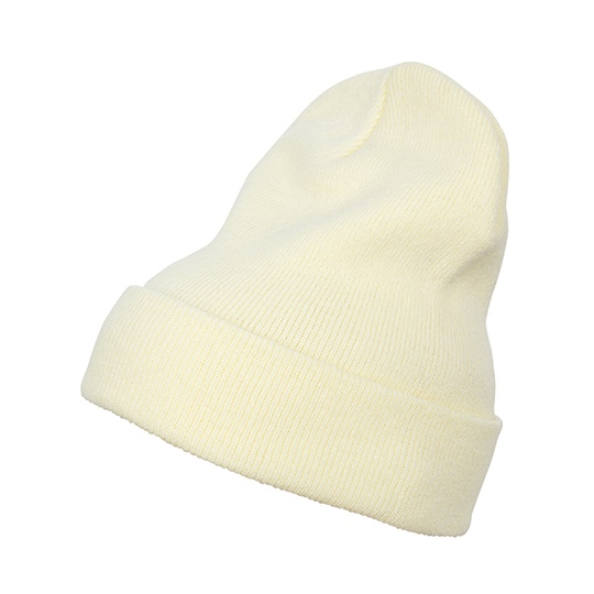 Czapka Długa Dzianinowa Akrylowa FX1501KC - Powderyellow