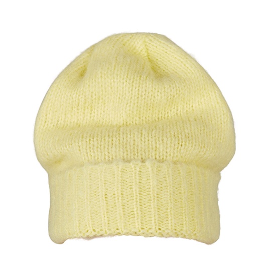 Czapka Klasyczna Miekki Akryl FX1503A - Yellow