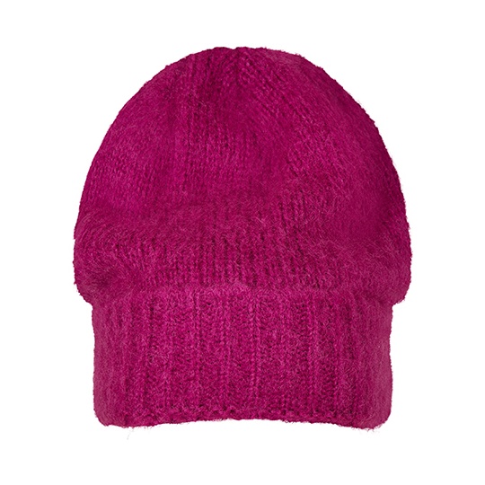 Czapka Klasyczna Miekki Akryl FX1503A - Fuchsia