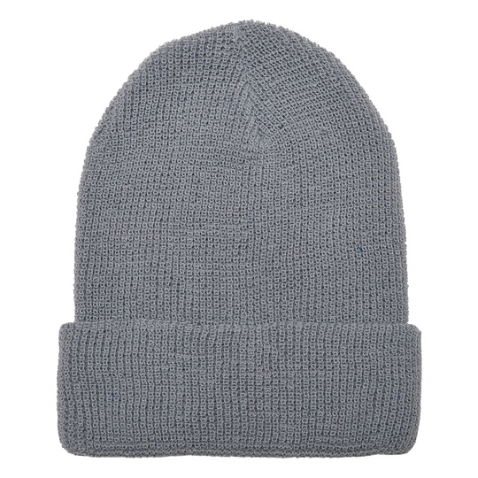 Czapka Dzianinowa Klasyczna z Recyklingu FX1505RY - Grey
