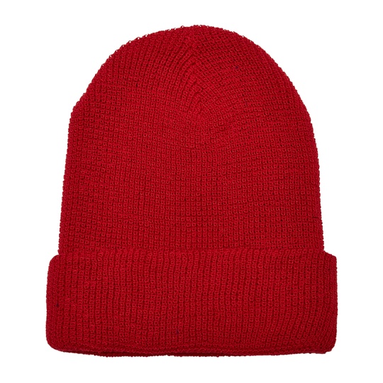 Czapka Dzianinowa Klasyczna z Recyklingu FX1505RY - Red