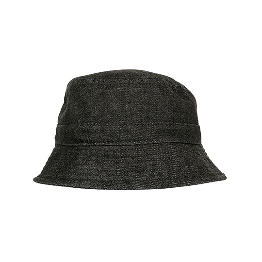 Jeansowy kapelusz bucket FX5003DB - Black & Grey