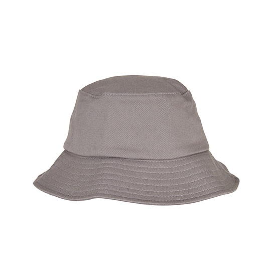 Dzieciecy bawelniany kapelusz bucket FX5003KH - Grey