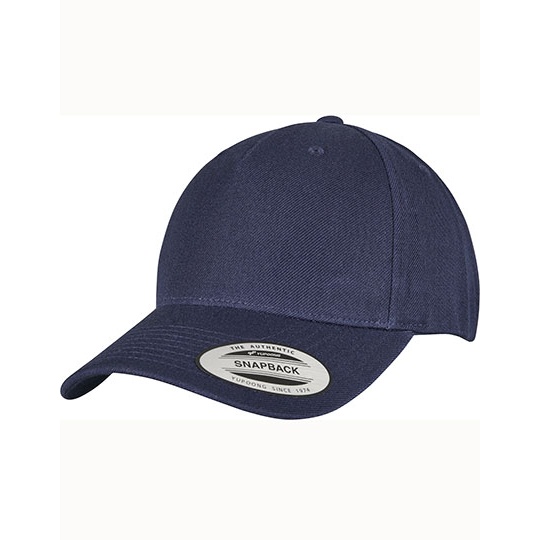 Czapka 5-panelowa Akrylowo-wełniana FX5789M - Navy