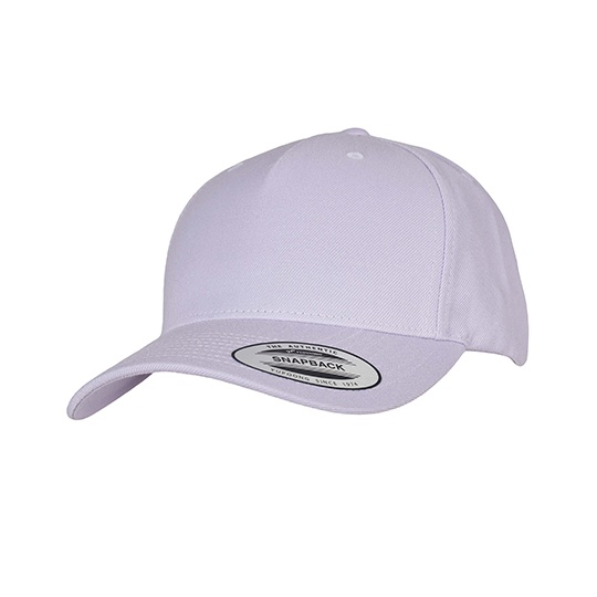 Czapka 5-panelowa Akrylowo-welniana FX5789M - Light Purple