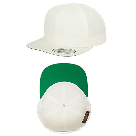 Czapka Snapback Mieszanka Welniana FX6089M - Natural