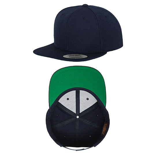 Czapka Snapback Mieszanka Welniana FX6089M - Navy