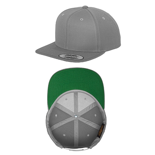Czapka z daszkiem snapback FX6089M - Silver