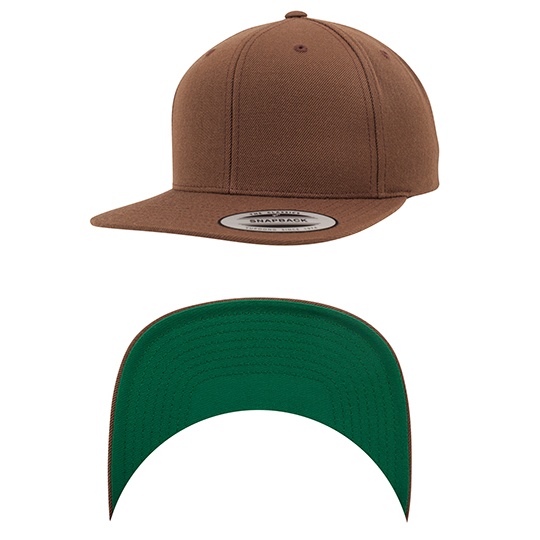 Czapka Snapback Mieszanka Welniana FX6089M - Tan